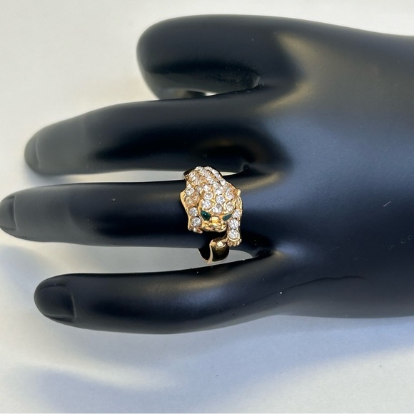 Cougar Cat Gold Plated 6.5 Ring - Picture 2 of 9